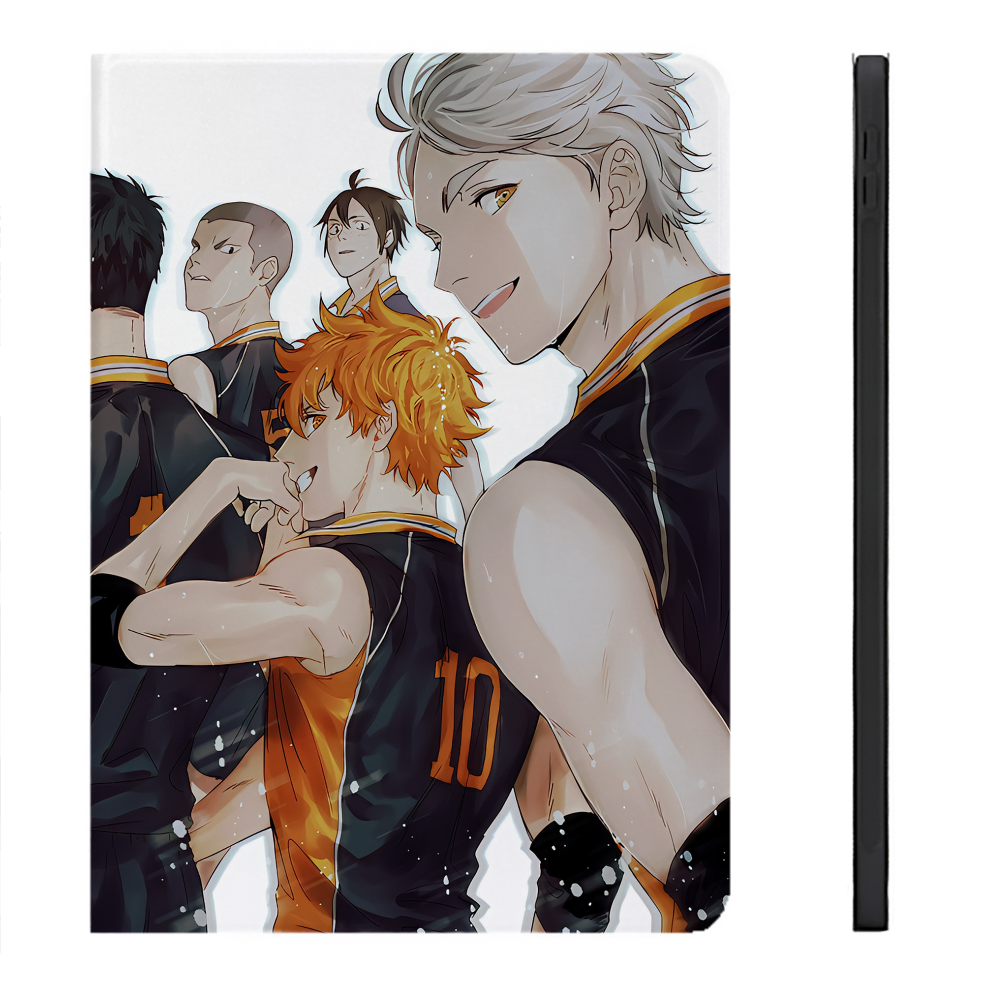 （画像用） ハイキュー!! Haikyu!! IPadケース ペンホルダー付き ブックスタイルデザイン